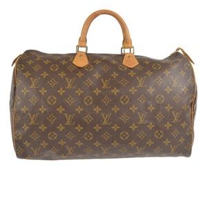 Louis Vuitton Satchel Bag Speedy 40 Brown Monogram